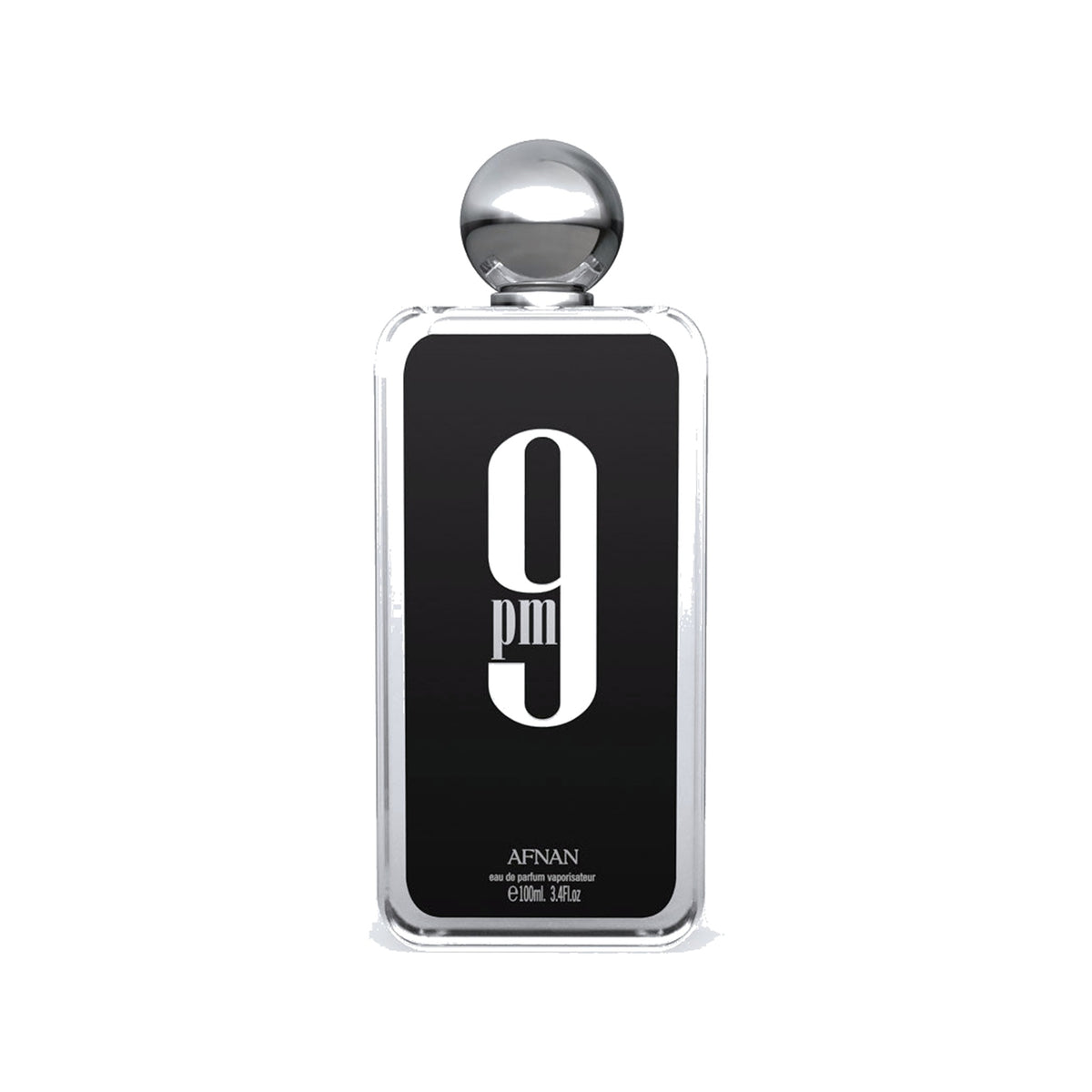 Afnan 9PM Eau de Parfum 100ml bottle with its box