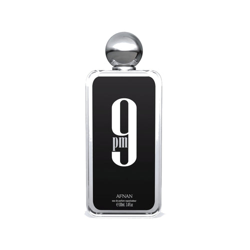 Afnan 9PM Eau de Parfum 100ml bottle with its box